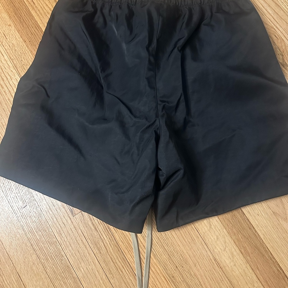 Essentials Black Drawstring Shorts - image 3